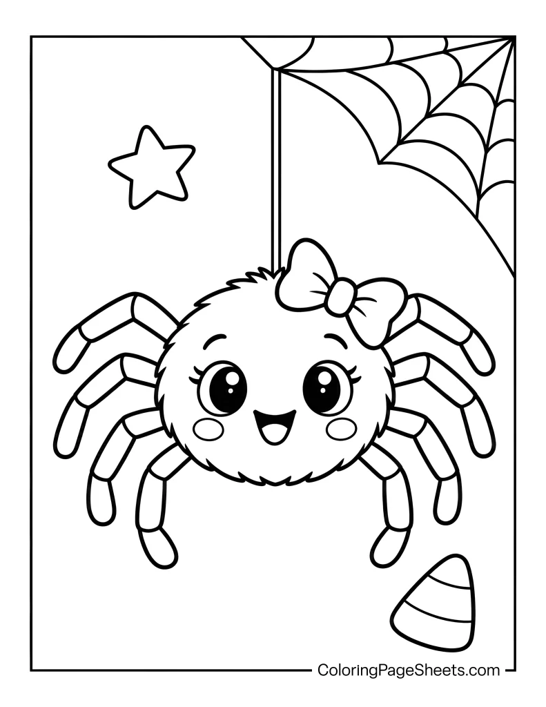 Halloween Coloring Pages for Kids – Free Printable Spooky Cute Fun ...